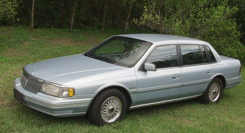 1992 lincoln continental executive sedan 4-door 3.8l, 107k miles, original owner