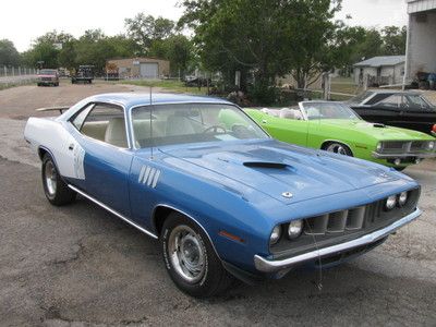 1971 'cuda 340 4 speed numbers match with tags/buildsheet one of 1141 show/go