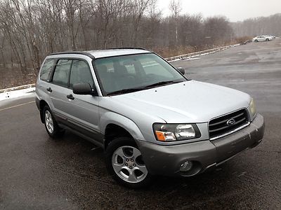 2004 subaru forester 2.5xs-4cyl automatic gets nr. 27mpg-best all-weather wagon!