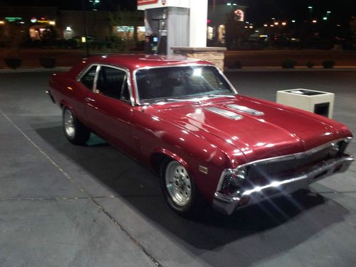 1969 chevy nova, v8 350, new paint, ac!!, great interior, daily driver