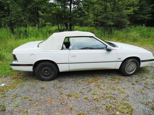 Chrysler lebaron 1992 convertible #4
