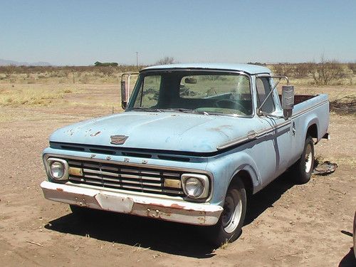 1963 ford pu project vehicle