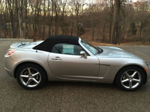2009 saturn sky red line convertible