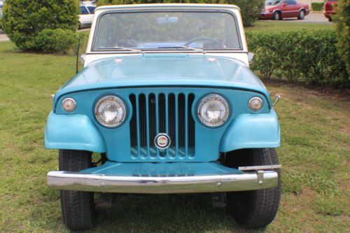 1967 jeepster commando,jeep, convertible,4x4, 1 of 2327 produced, florida