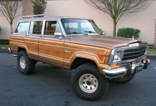 1986 jeep grand wagoneer - great driving classic; the original &amp; best 4x4 !!