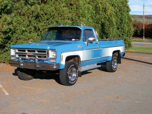 1976 gmc sierra classic 25 - trailering special 4x4 pick-up truck