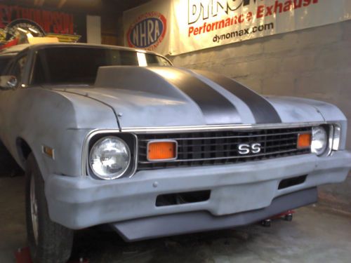 1974 nova ss clone garage find project drag pro street muscle car survivor