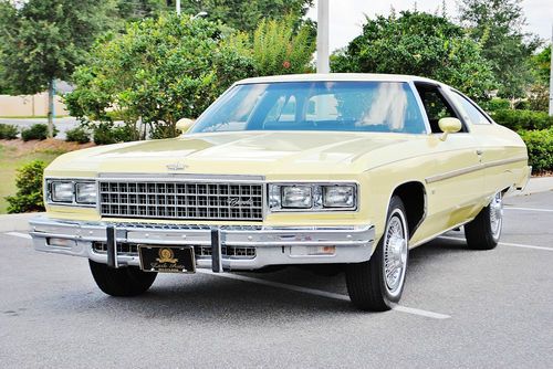 Absolutly amazing just 4,727 real miles 76 chevrolet caprice coupe like new wow