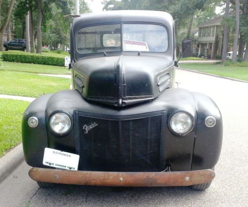 1947 ford ratrod truck, slash music machine. she&#039;s just plain ole coool