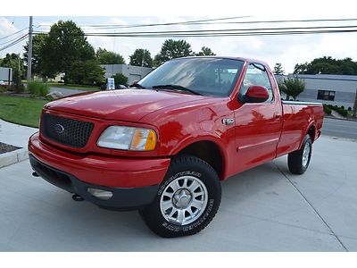 2001 ford f-150 4x4 low 31k  miles 5 speed manual , no reserve