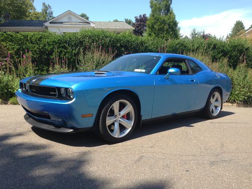 2010 dodge challenger srt8 coupe 21k miles b5 blue pearl 21x and option group ii