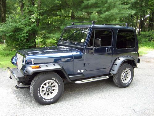 1995 jeep yj wrangler, 80760 original miles, excellent condition