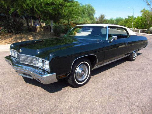 1973 chevrolet caprice classic coupe - one owner - only 82k org miles - wow!!