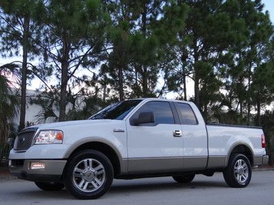 2005 ford f-150 lariat * no reserve * low 37k miles one owner florida rust free