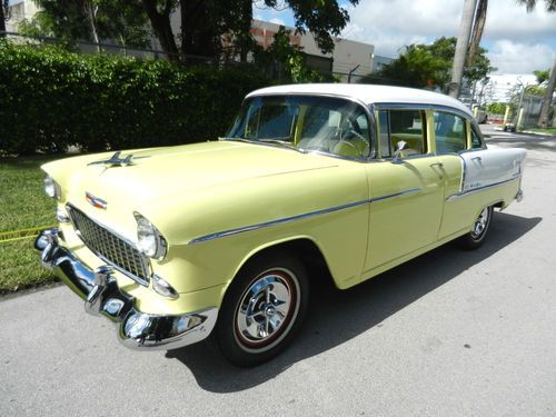 Gorgeous 1955 chevy belair , 350-v8, r700 automatic, excellent condition,lo resv