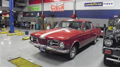 1964 plymouth barracuda factory v8 and pish button trans