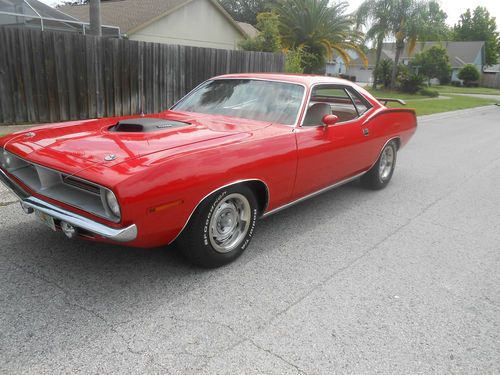 1970 plymouth cuda 340 numbers matching shaker wow