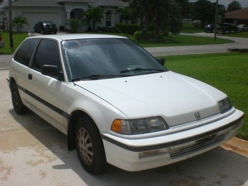 1991 Honda civic dx hatchback mpg #4