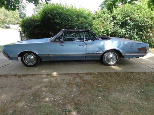 1966 oldsmobile cutass convertible 330 4bbl w/ options///chevelle gto 442 gs