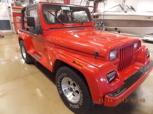 1992 jeep wrangler renegade **parts only/no title -junk bill of sale** t1235699