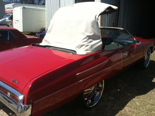 1972 chevy impala convertible ( last year impala made a vert )