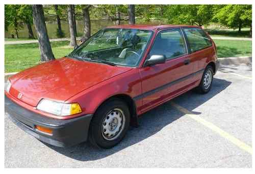1989 Honda civic hatchback gas mileage #6