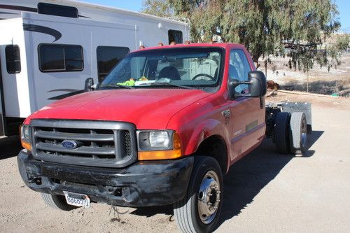 1999 ford f450 cab and chassis 4wd