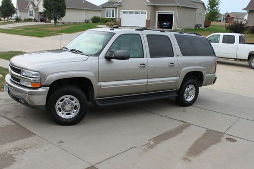 2003 chevrolet suburban 2500 3/4 ton 4x4 lt (leather package) with the 8.1 liter