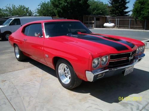 Show ready 1970 chevelle ss 396
