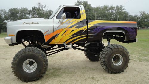 84 chevy pickup 2.5 ton , bogger, mud truck,nos