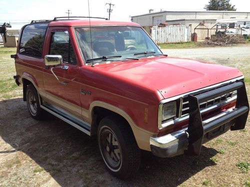 1987 ford bronco ii eddie bauer sport utility 2-door 2.9l- limited free shipping