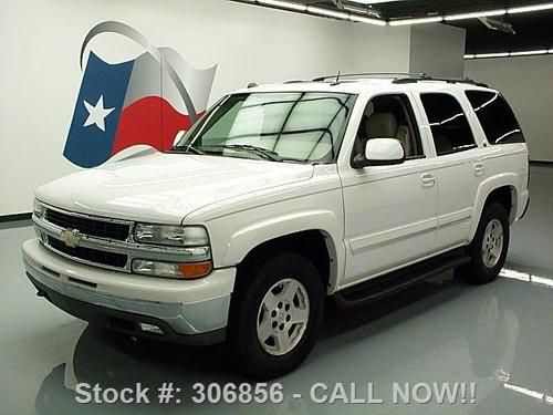 2004 chevy tahoe lt 4x4 8pass sunroof htd seats dvd 28k texas direct auto