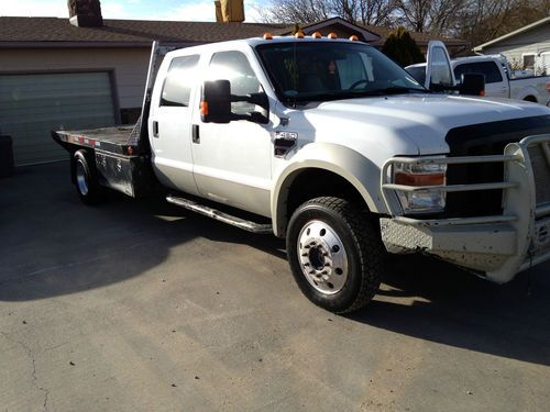 No reserve, 2008 ford f-450 flatbed