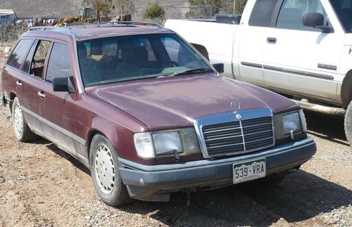 1987 Mercedes diesel station wagon #1