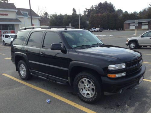2005 chevy tahoe z71 black with all the options