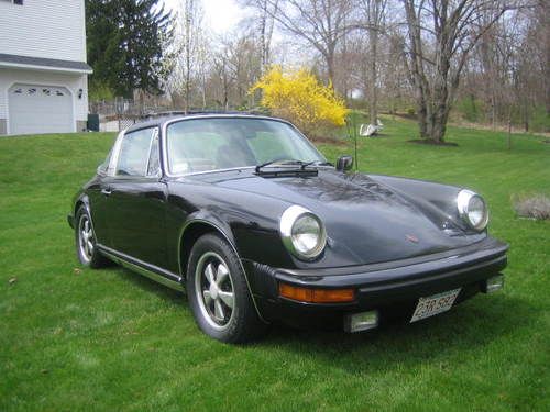 1976 911s targa black/tan great condition