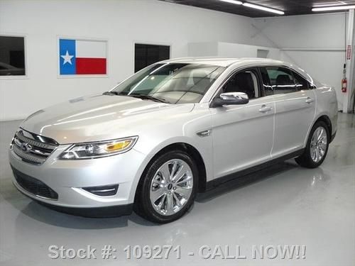 2010 ford taurus limited awd leather sync 19" wheels 9k texas direct auto