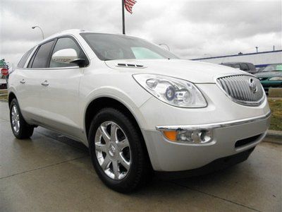 White suv clean title finance navigation awd leather one owner sunroof dvd auto