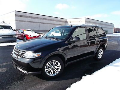 2008 saab 9-7x awd leather navigation system roof chromes one owner!!