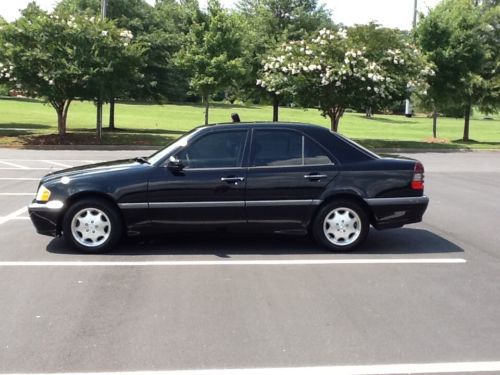 1999 mercedes benz c280, black w tan interior, runs great, clean, tinted windows