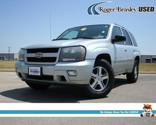 07 chevrolet trailblazer lt suv rwd automatic tow hitch cruise tpms traction abs