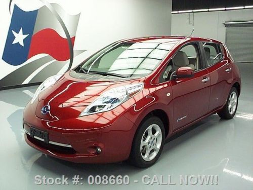 2011 nissan leaf sv zero emission electric nav only 1k texas direct auto