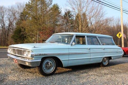 1964 ford galaxie 500 country sedan wagon. one family owned 34 years