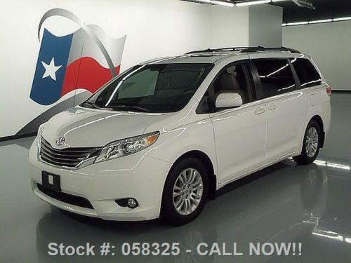 2011 toyota sienna xle 8-pass sunroof leather rear cam texas direct auto