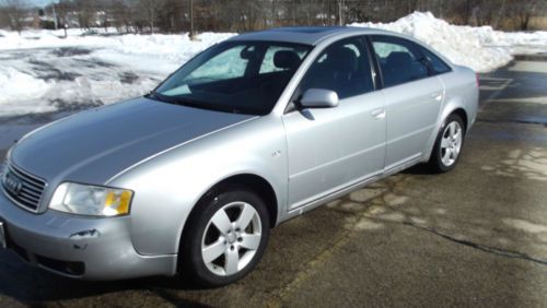 2002 audi a6 quattro 2.7t at5 with premium and convenience packages