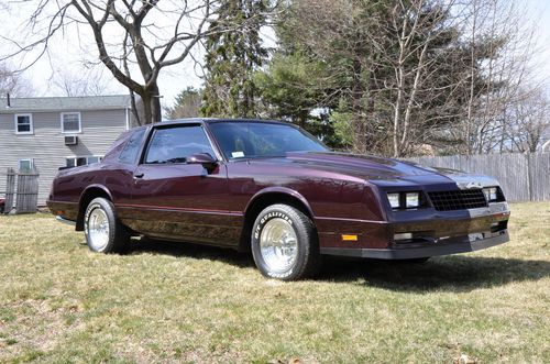 1987 chevrolet monte carlo ss, super clean example, t-tops, 5.0l v8