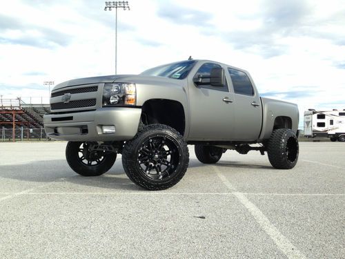 2009 chevrolet silverado 1500 2wd *custom* lifted, leather, 5.3 v8, matte paint