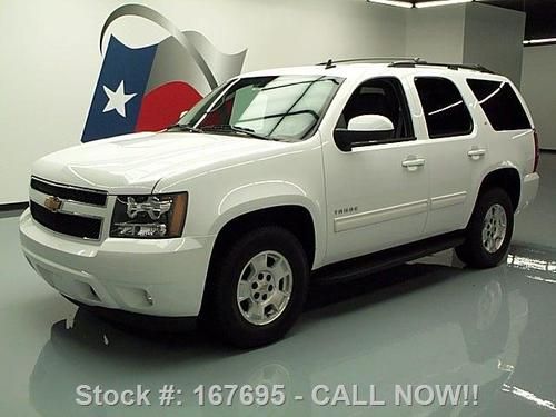 2012 chevy tahoe lt 8-pass htd leather third row 25k mi texas direct auto