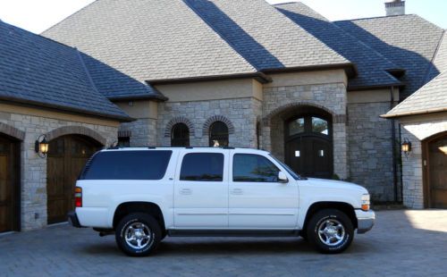 2005 chevrolet suburban 2500 lt autoride 8.1 4x4 loaded must see