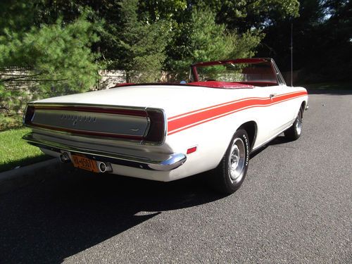 1969 plymouth barracuda convertible rare 1 of 1273 produced all new!!!